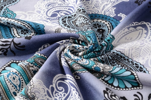 Women's Plus Size  V Neck Blouses 3/4 Sleeve Basic T Shirt-LARACE 8058.