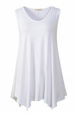 Women V-Neck Tank Top Tunic for Leggings - LARACE 8037.