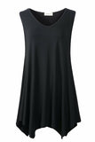 Women V-Neck Tank Top Tunic for Leggings - LARACE 8037.
