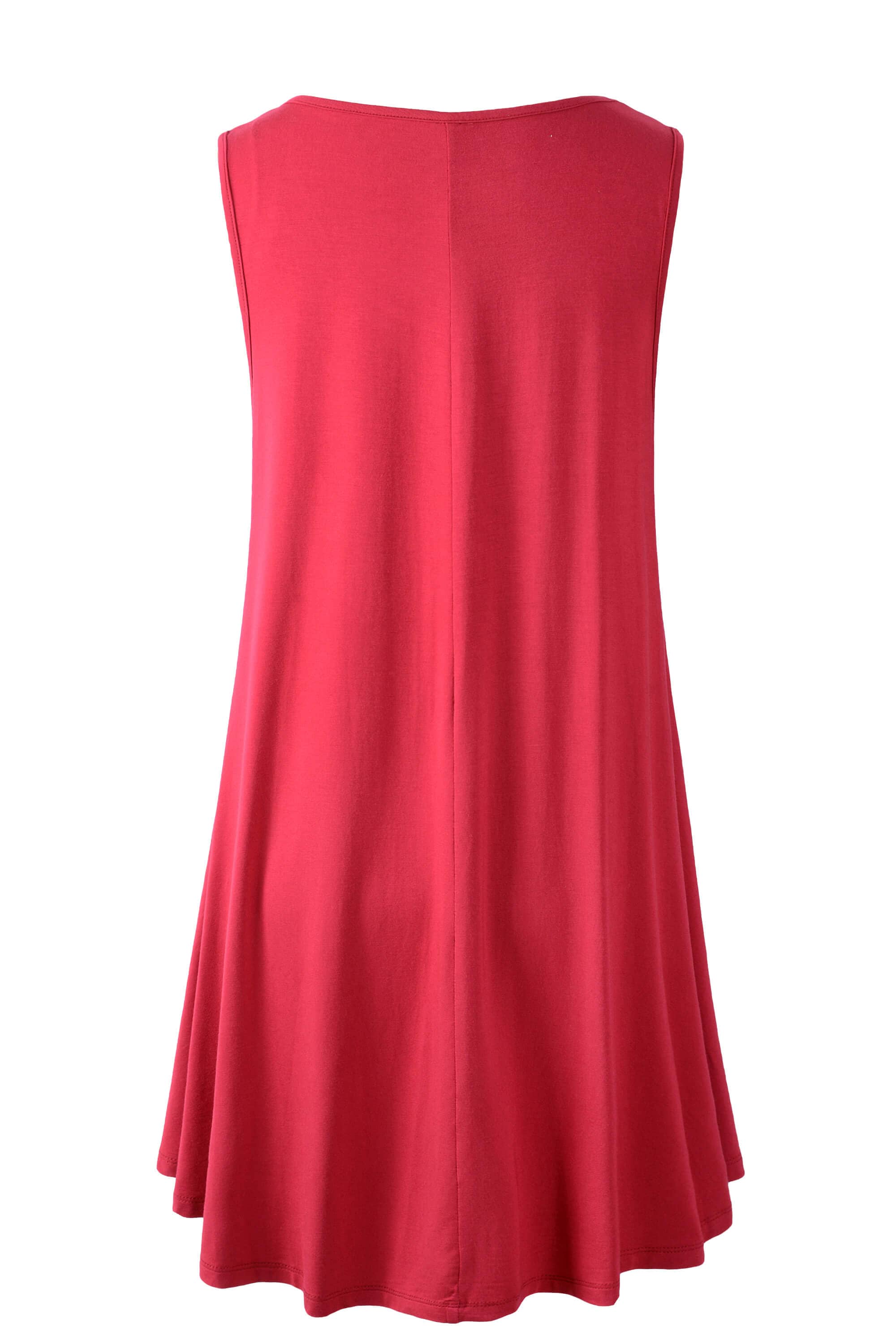 LARACE Tank Tops for Women Tunic Button Sleeveless Summer Tee-8068.